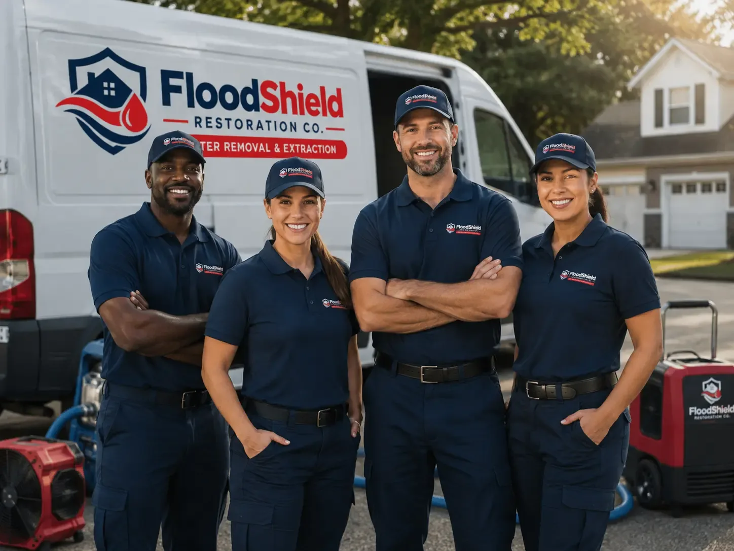 Flood Damage Restoration company in New Douglas, IL